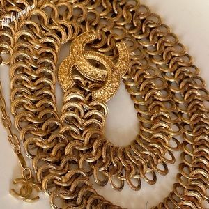 Authentic Chanel belt/necklace